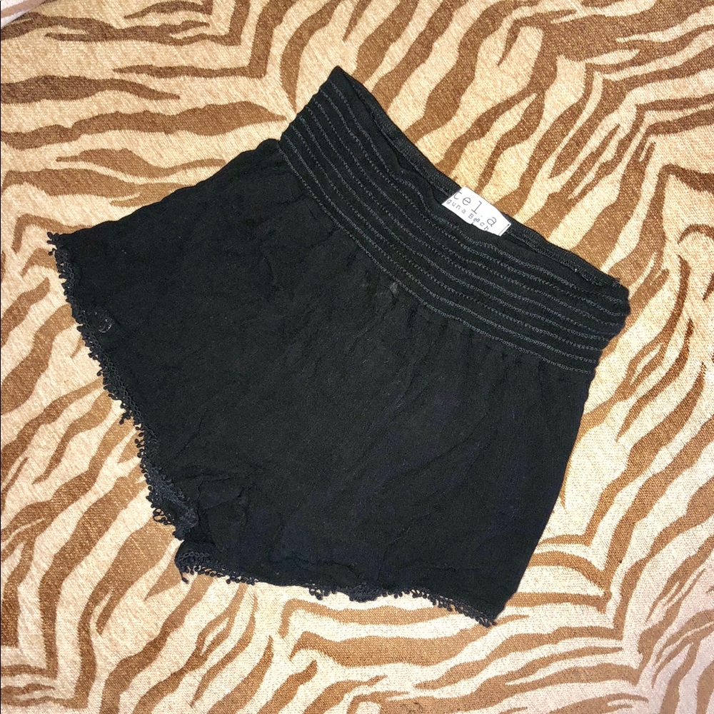 Stella Laguna Beach Black Soft Shorts